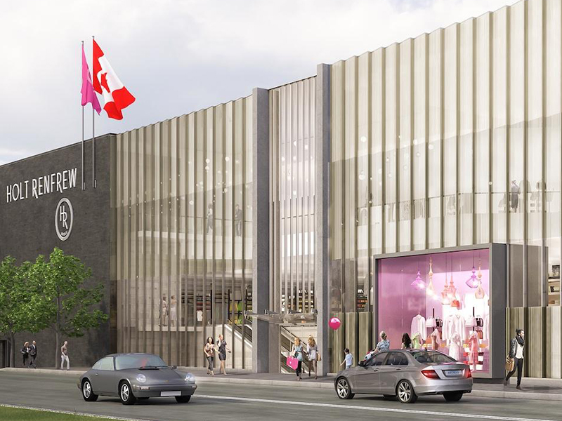 Holt Renfrew Square One Expansion Details